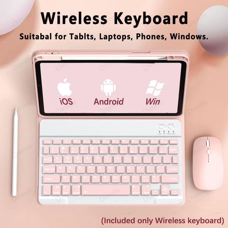 Tablet Accessories For Gaming - Wireless Bluetooth-compatible Keyboard For Android iOS