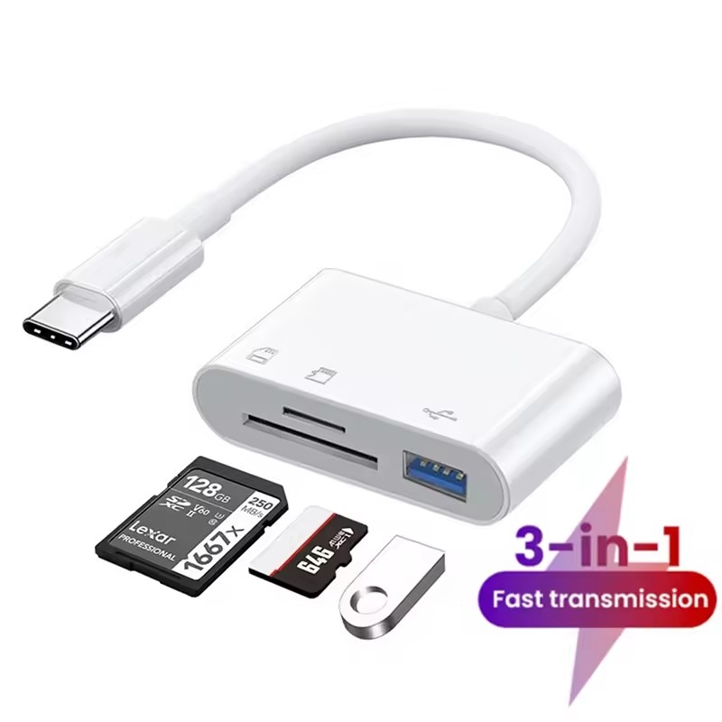 Microsd Card Tablet - 1-5pcs 3-in-1 Card Reader Adapter Type