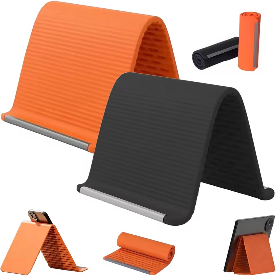 Tablet Holder Accessories - Adjustable Foldable Desktop Phone Holder Creative