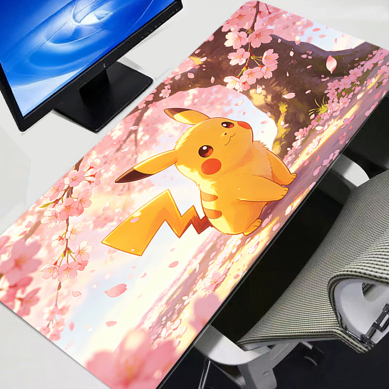 Tablet Accessories For Gaming - XXL Mouse Pad Gengar Pokemon Pikachu