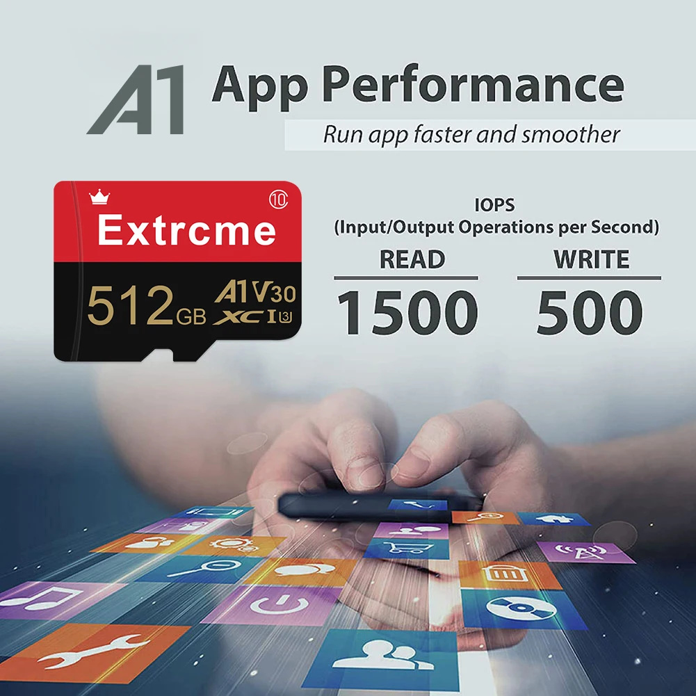 Microsd Card Tablet - High-Speed V30 A2 4K SD Card