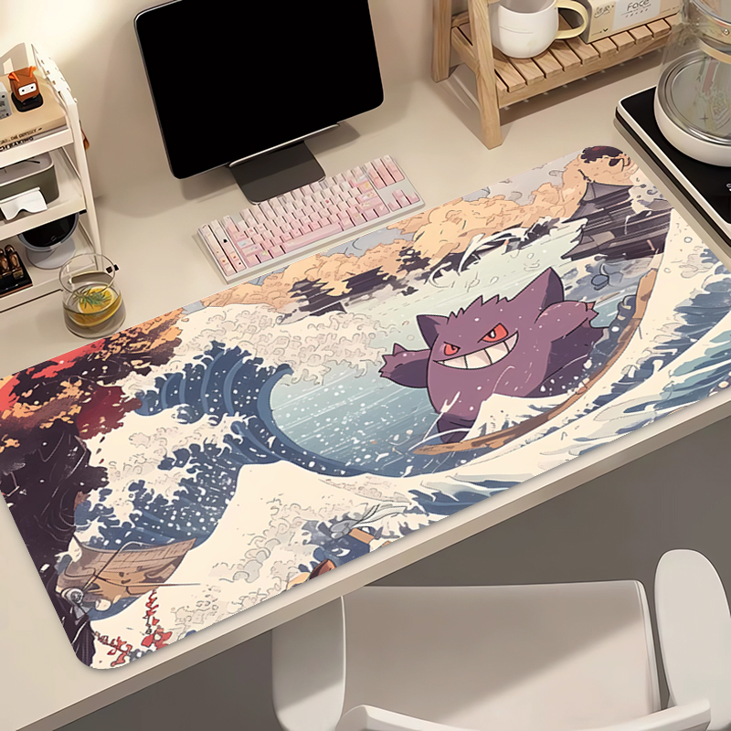 Tablet With All Accessories - Anime Mouse Pad 90x40cm Pokemon Gengar