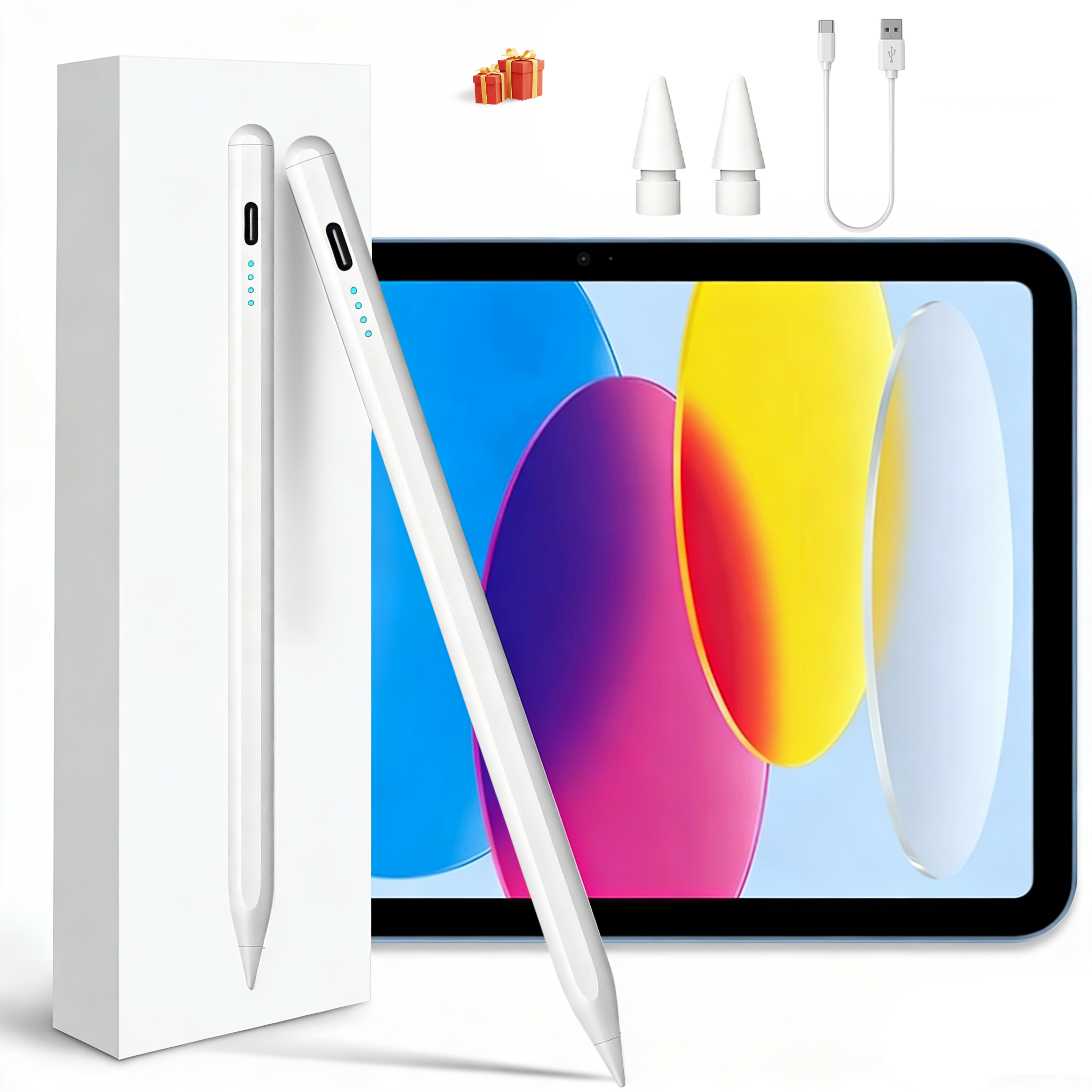 Pen Tablet Accessories - For Apple Pencil Palm Rejection Power