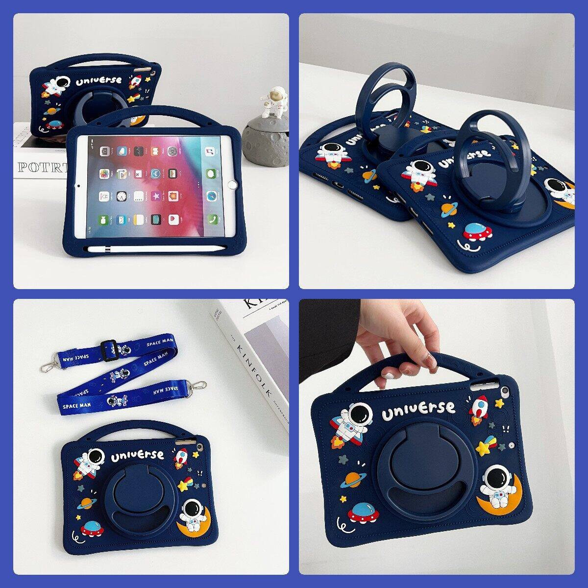 Realme Tablet Accessories - 360 Rotation Soft Silicone Kids Safe