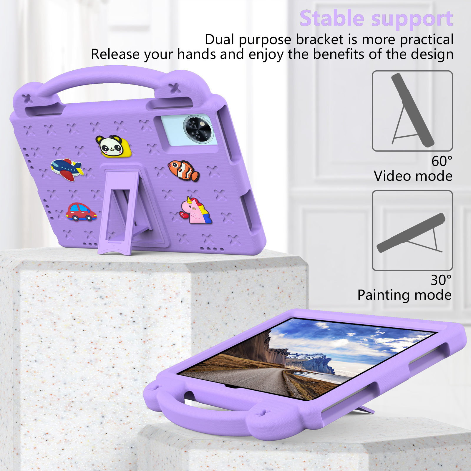 EVA Kids Cute Case Universal F - Ulefone Tablet Accessories 评论和价格