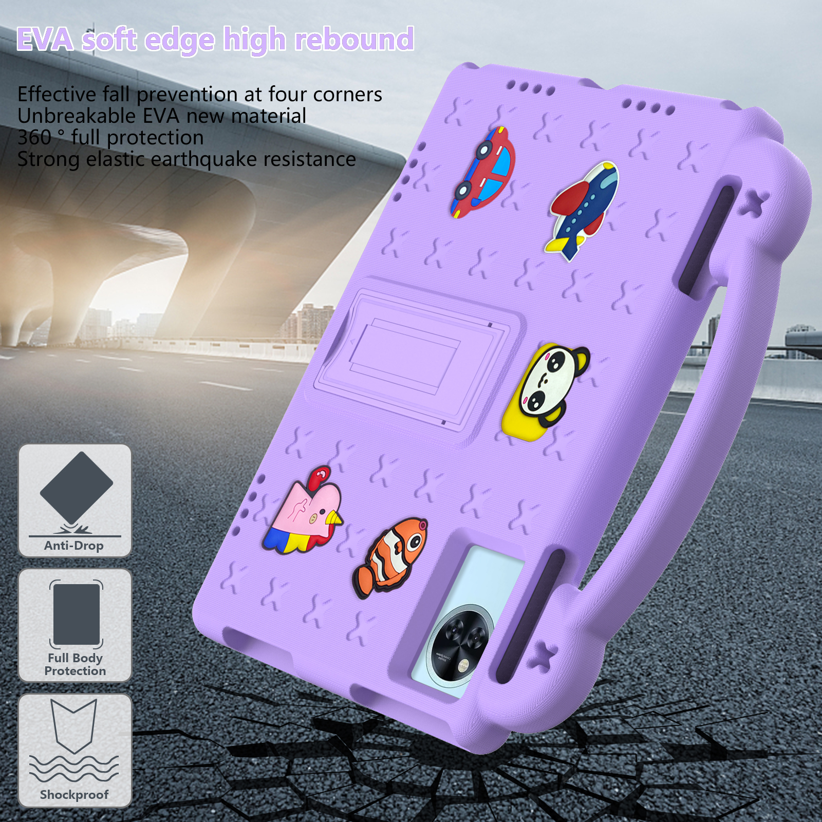 EVA Kids Cute Case Universal F - Ulefone Tablet Accessories 评论和价格