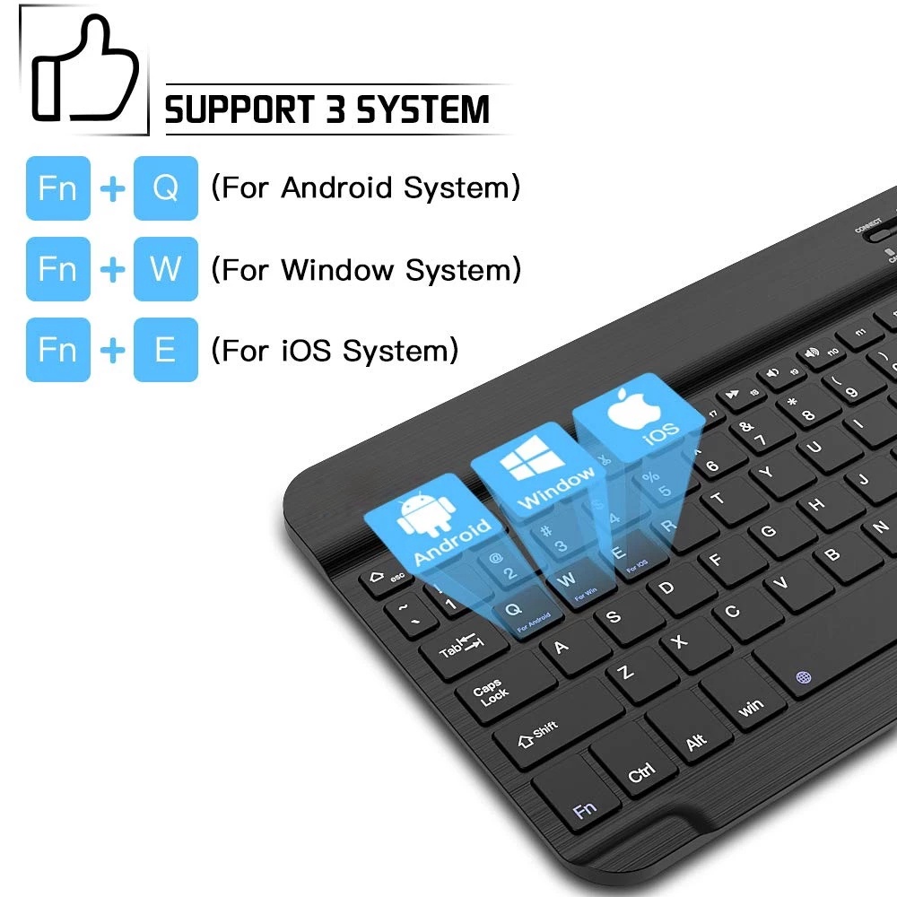 Universal Wireless Keyboard fo - Lenovo Tablet M11 Accessories 评论和价格