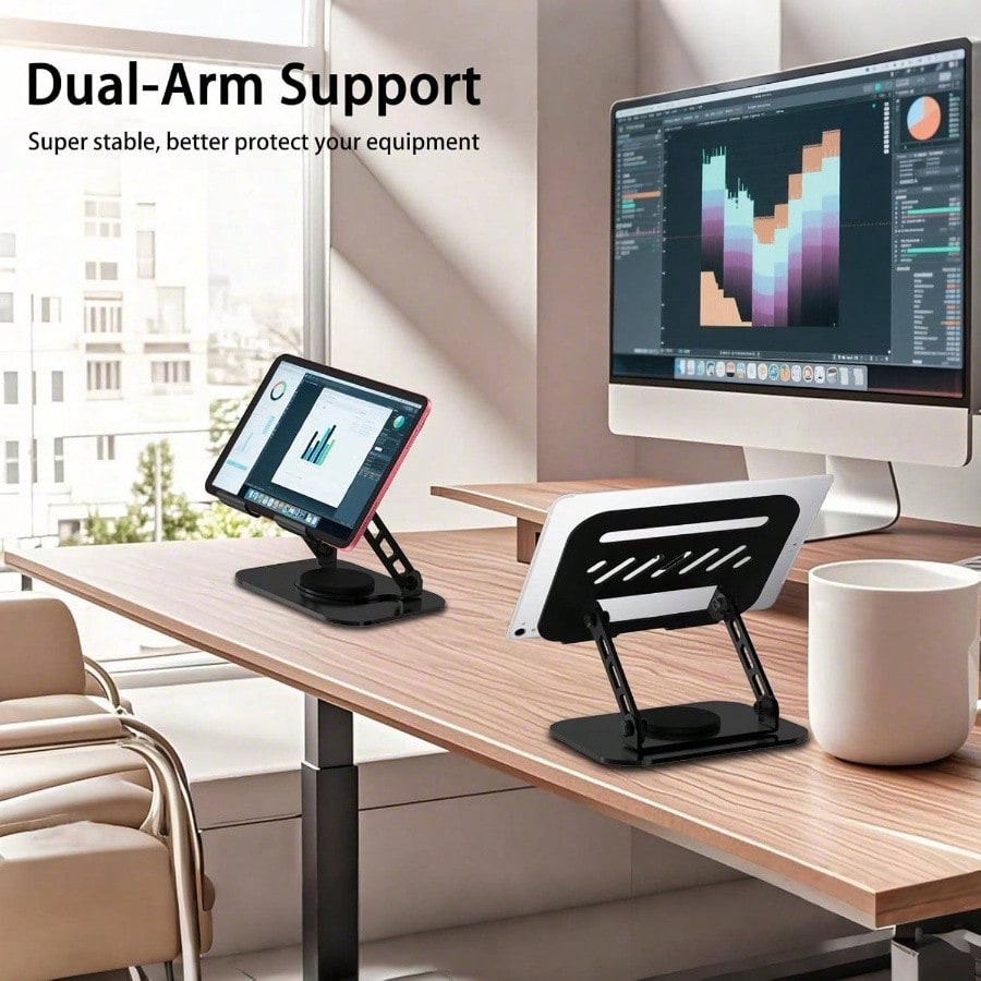 Black Phone Holders Tablet Sta - Tablet With All Accessories 评论和价格