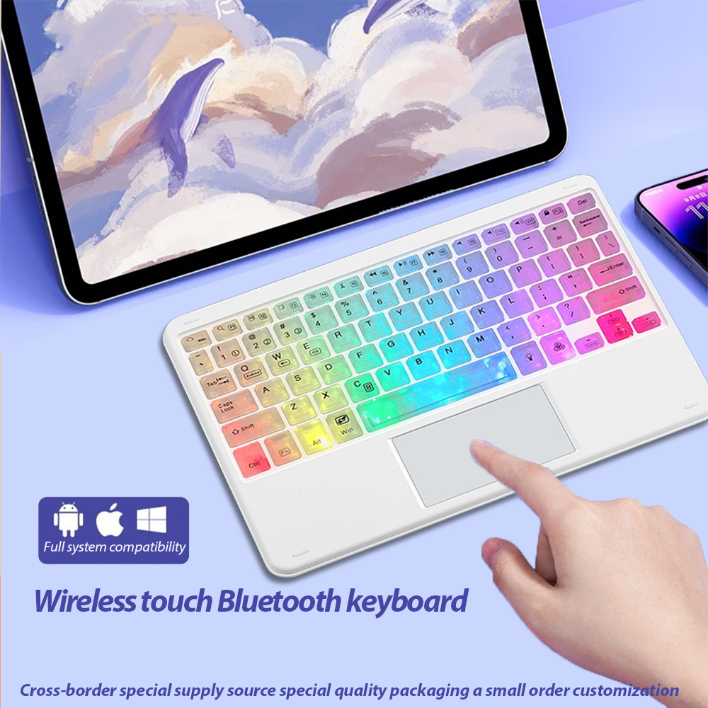 Backlit Keyboard With Touchpad - Tablet Accessories For Gaming 评论和价格