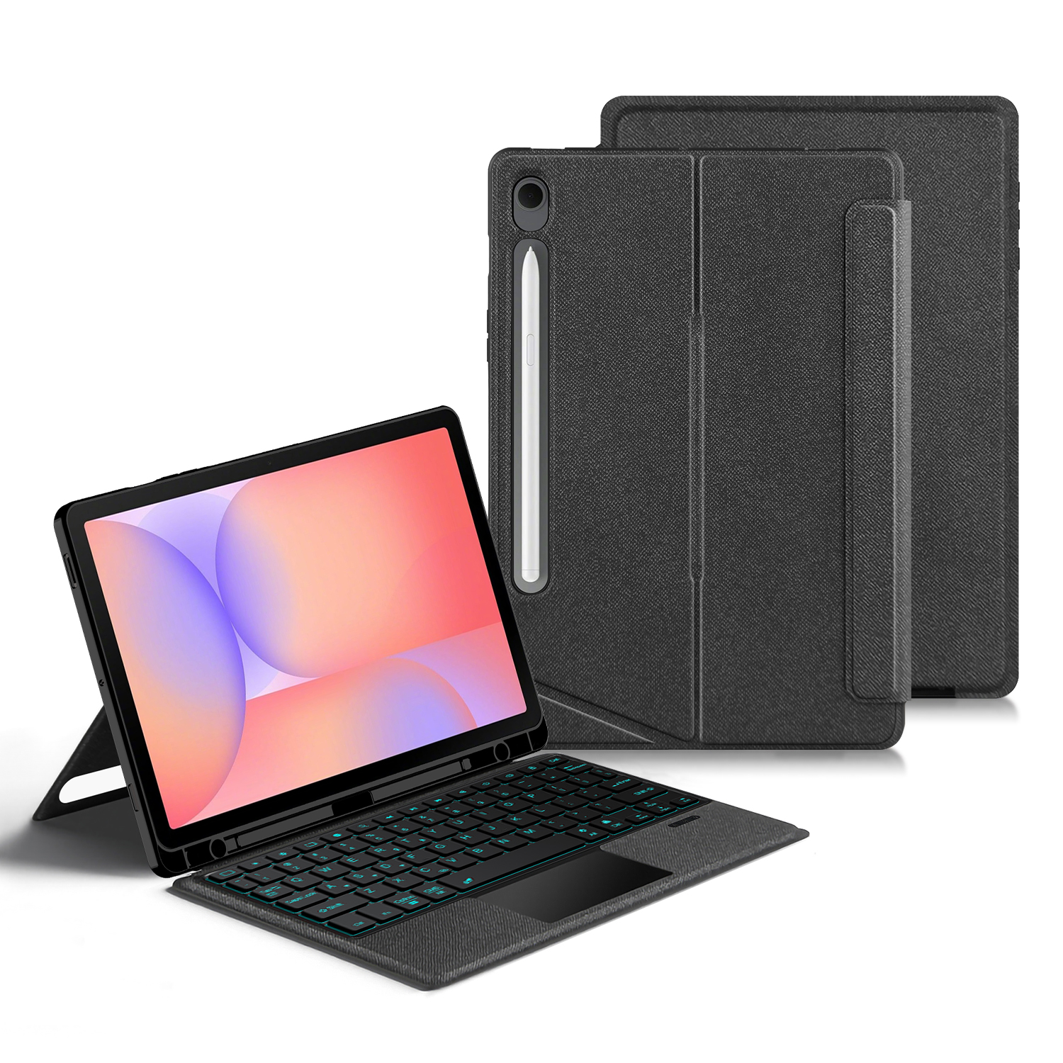 Detachable Magic Keyboard Case - Samsung Tablet S10 Accessories 评论和价格