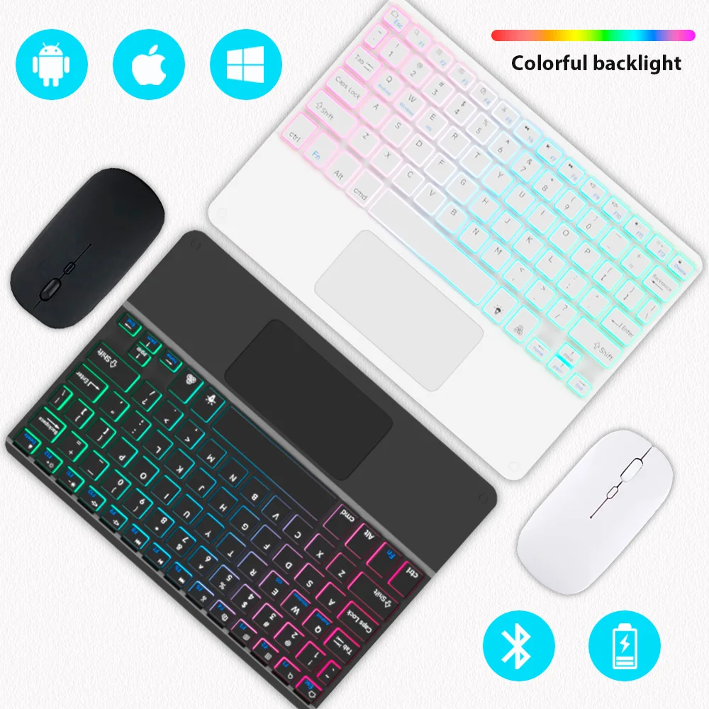 Bluetooth Keyboard for Tablet  - Tablet Accessories For Gaming 评论和价格