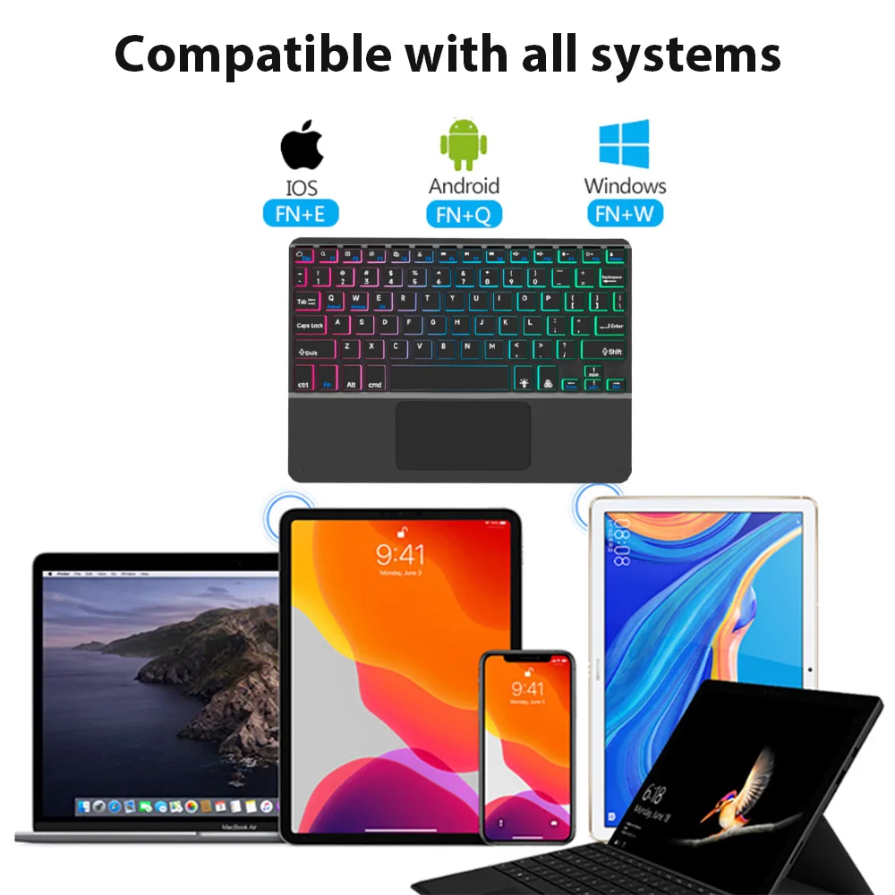 Bluetooth Keyboard for Tablet  - Tablet Accessories For Gaming 评论和价格