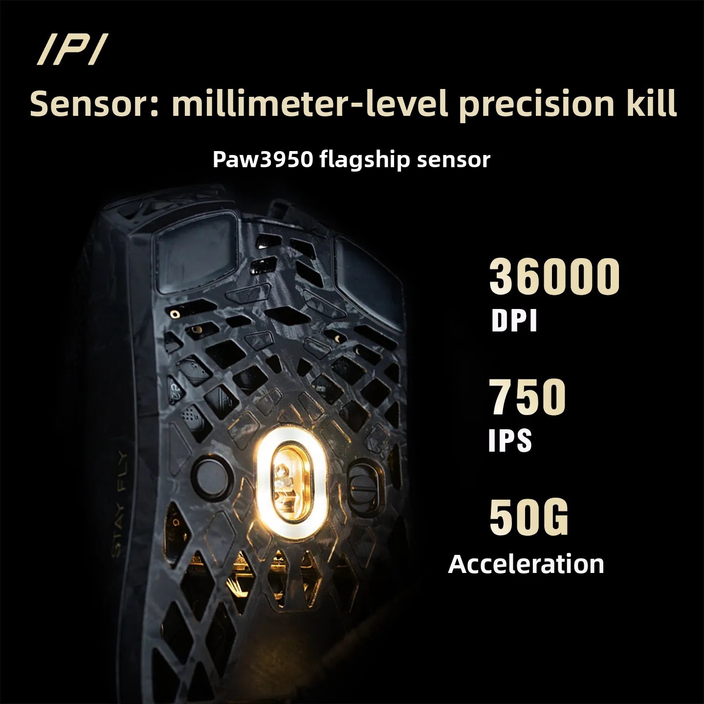 IPI STAY FLY Dual 8K PAW3950 M - Tablet Accessories For Gaming 评论和价格