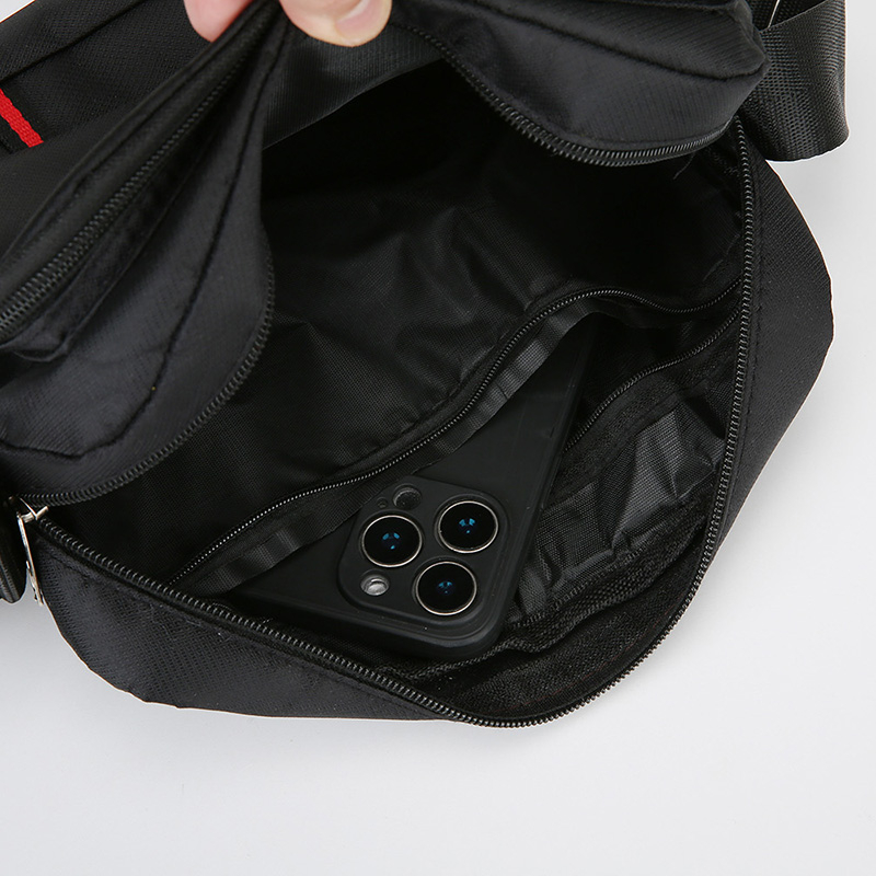 Men's Nylon Crossbody Bag Larg - Tablet Shoulder Bag 评论和价格