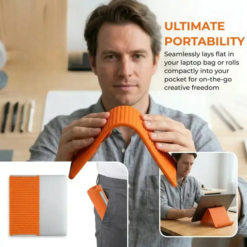 Silicone Foldable Phone Stand  - Tablet Accessory 评论和价格