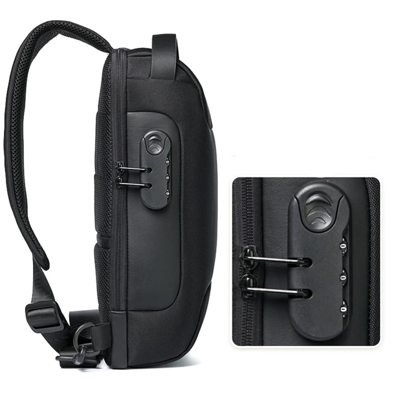 Men'S Usb Crossbody Bag Anti-T - Tablet Shoulder Bag 评论和价格