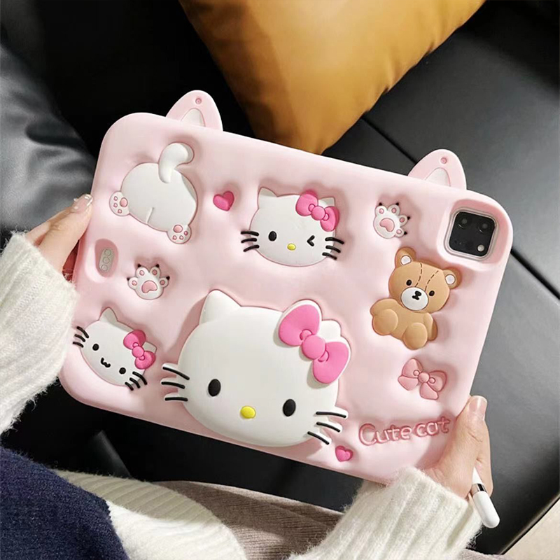 Sanrio Cartoon Hello Kitty Ipa - Tablet Accessories For Students 评论和价格