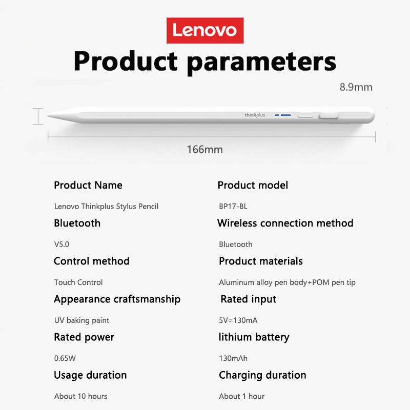 Lenovo  Universal Stylus Pen F - Pen Tablet Accessories 评论和价格