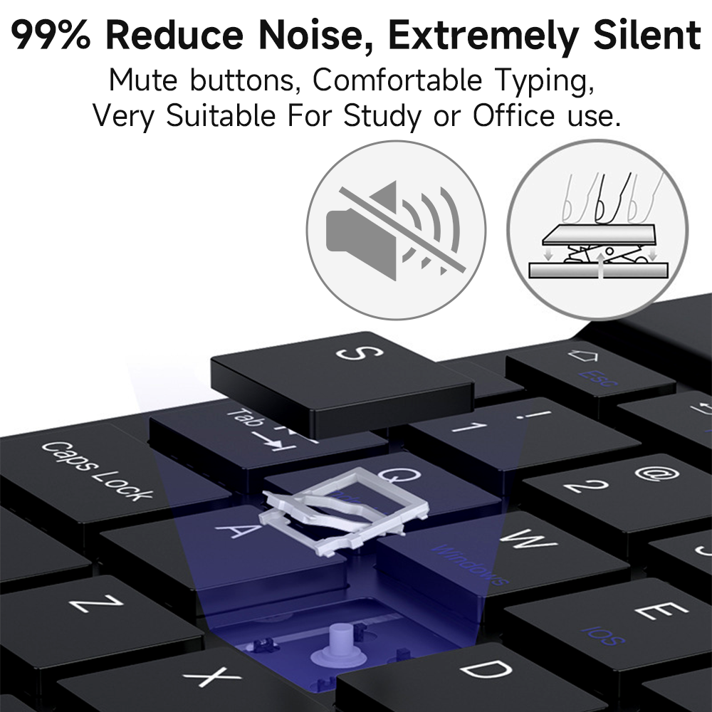 Bluetooth Keyboard for IOS And - Accessories For Android Tablet 评论和价格