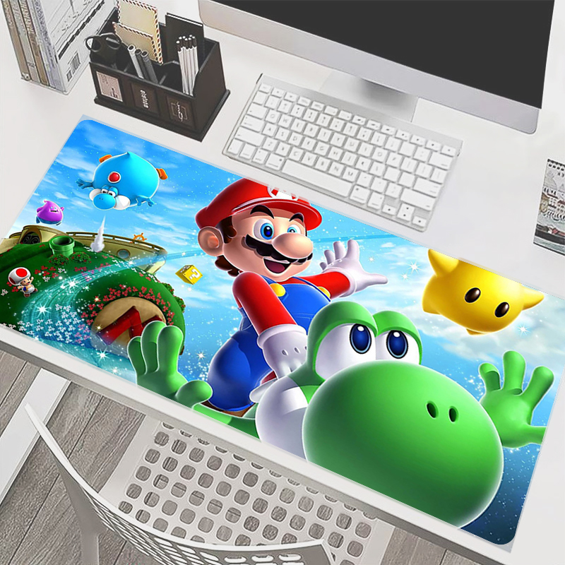 90x40cm Mouse Pad M-Mario Anim - Tablet With All Accessories 评论和价格
