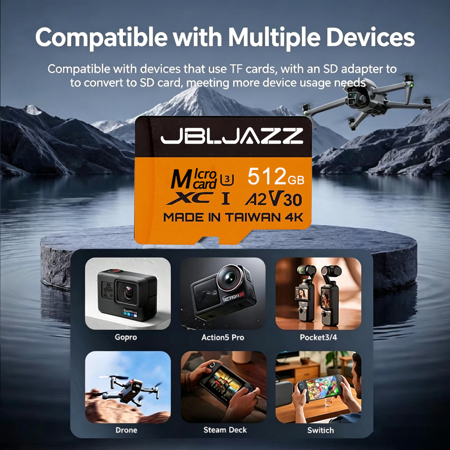 512GB 4K Full HD Micro TF SD C - Microsd Card Tablet 评论和价格