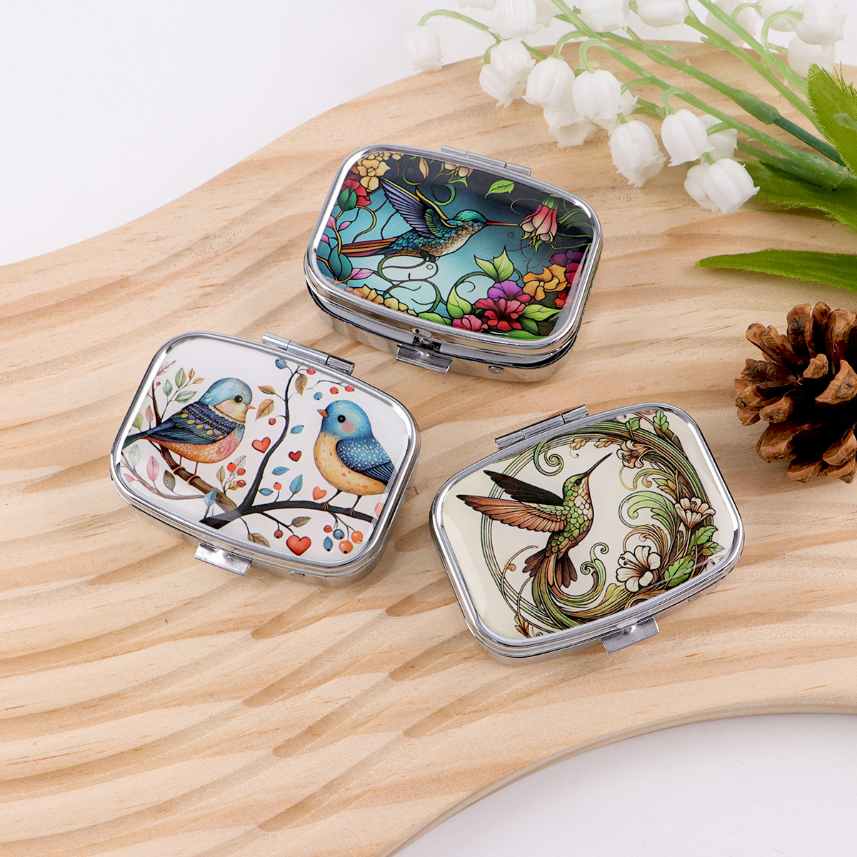 Cute Bird Cartoon Travel Pill  - Tablet Accessory 评论和价格
