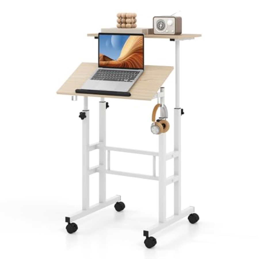 Mobile Standing Desk Height-Ad - Mobile & Tablet Accessories 评论和价格