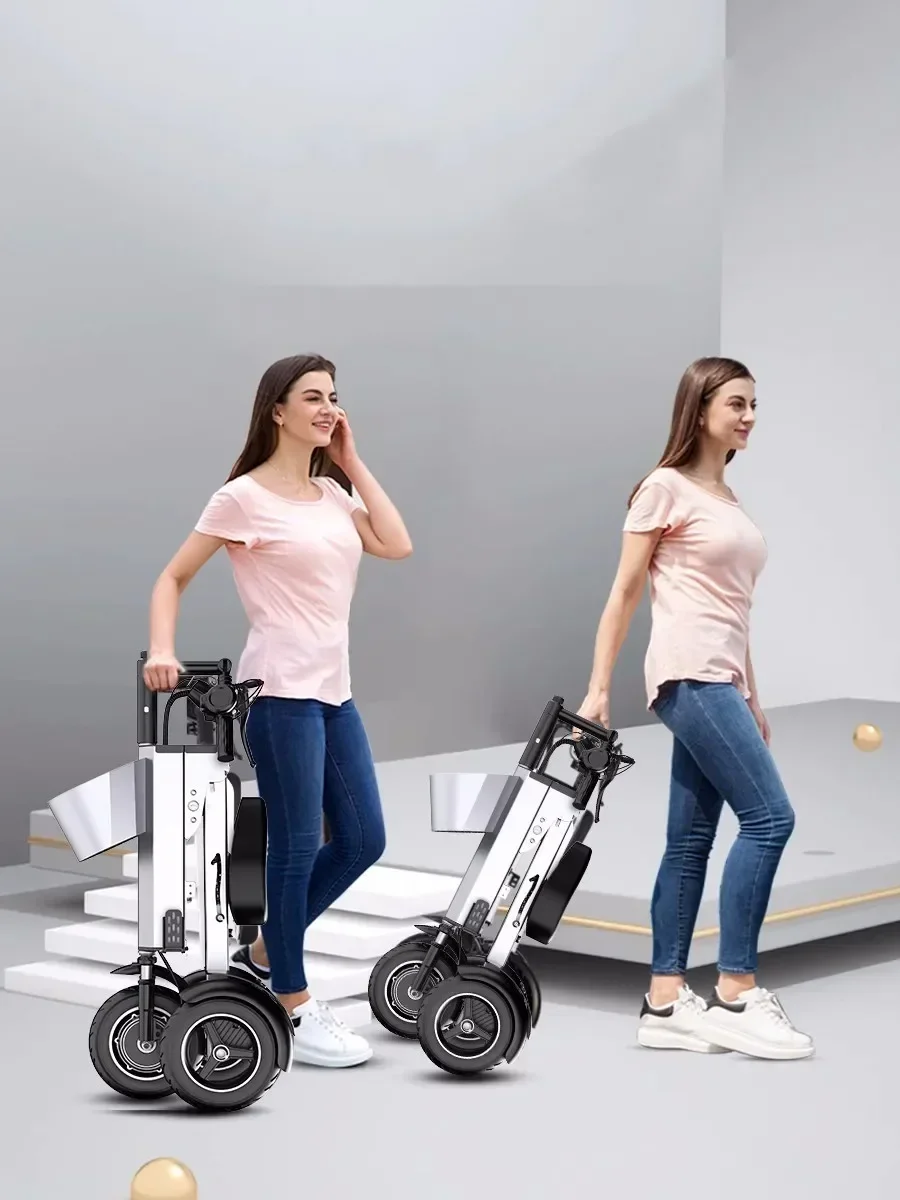 Folding Mini Three-Wheeled Ele - Mobile & Tablet Accessories 评论和价格