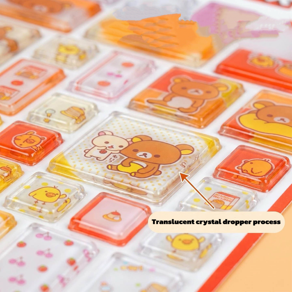 Cute Rilakkuma 3D Cartoon Squa - Tablet Accessories For Students 评论和价格