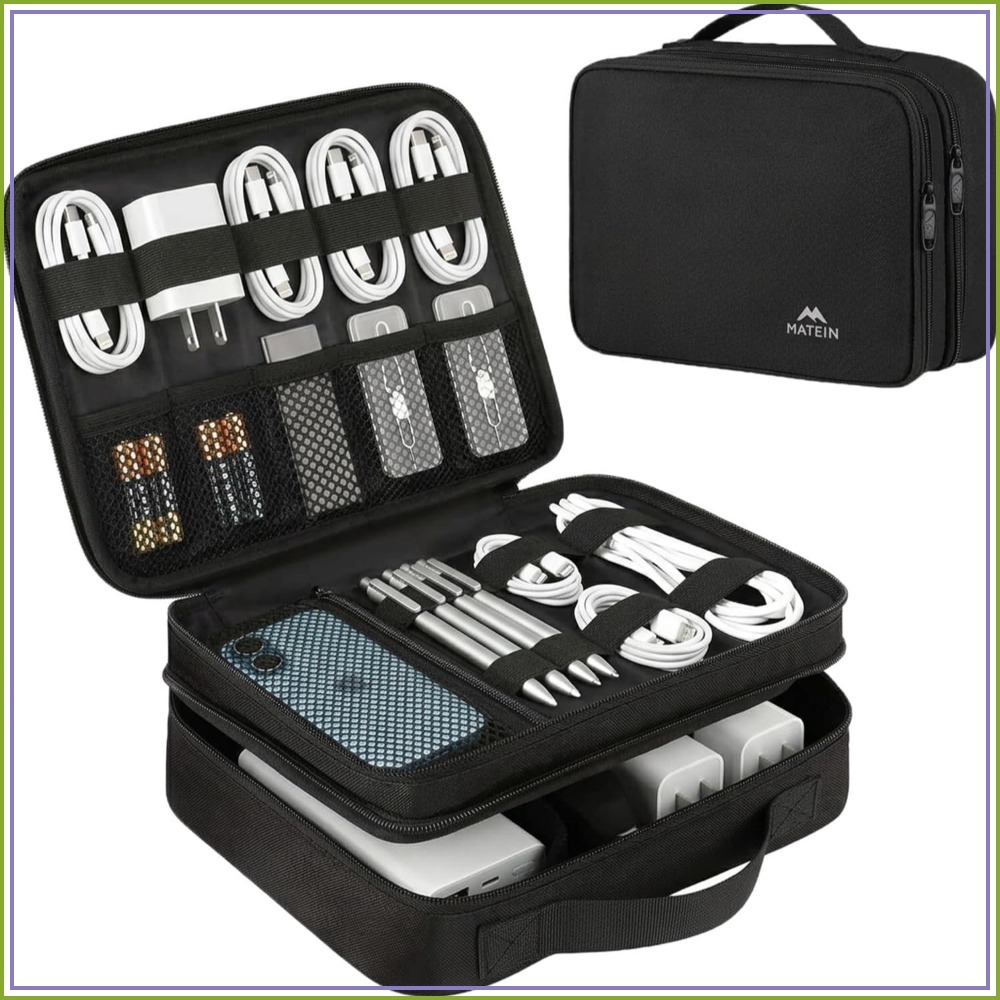 Electronics Organizer Travel C - Tablet Accessory 评论和价格