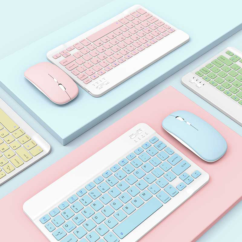 Mini Bluetooth Keyboard Mouse  - Lenovo Tablet M11 Accessories 评论和价格