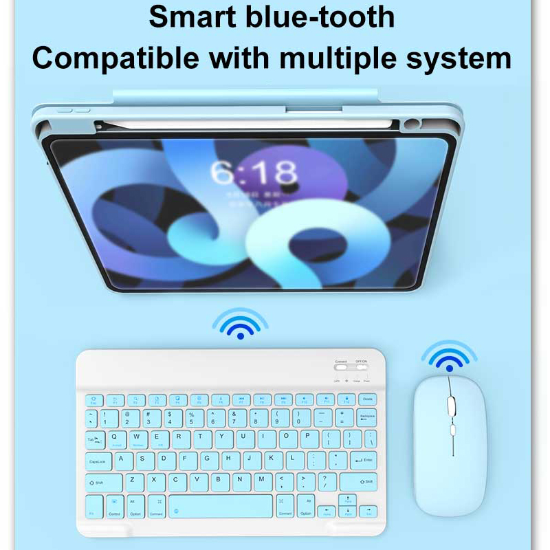 Mini Bluetooth Keyboard Mouse  - Lenovo Tablet M11 Accessories 评论和价格