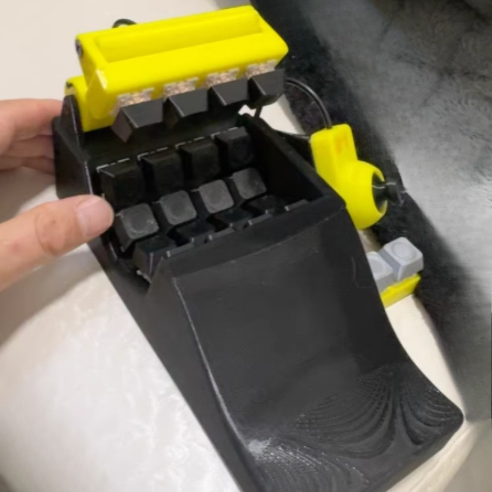 One Handed Gaming Keyboard Cus - Tablet Accessories 3D Print 评论和价格