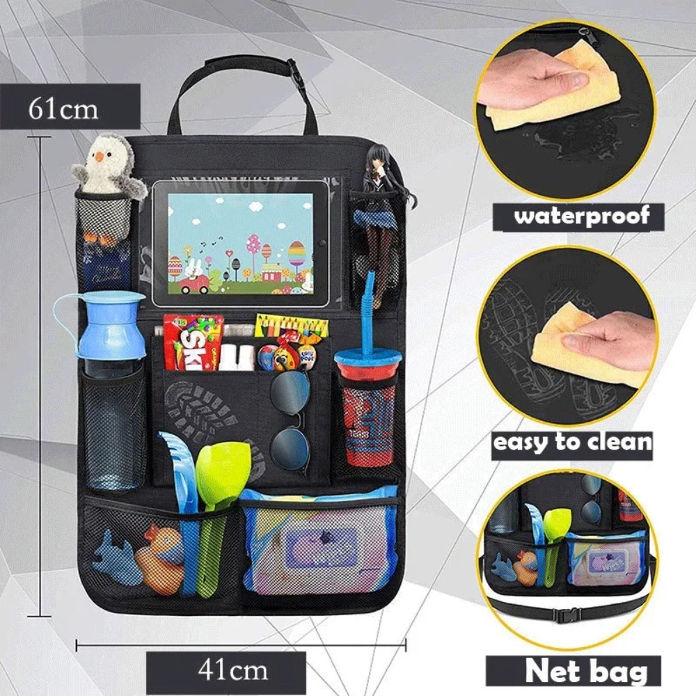 Car Seat Back Organizer 9 Stor - Pen Tablet Accessories 评论和价格