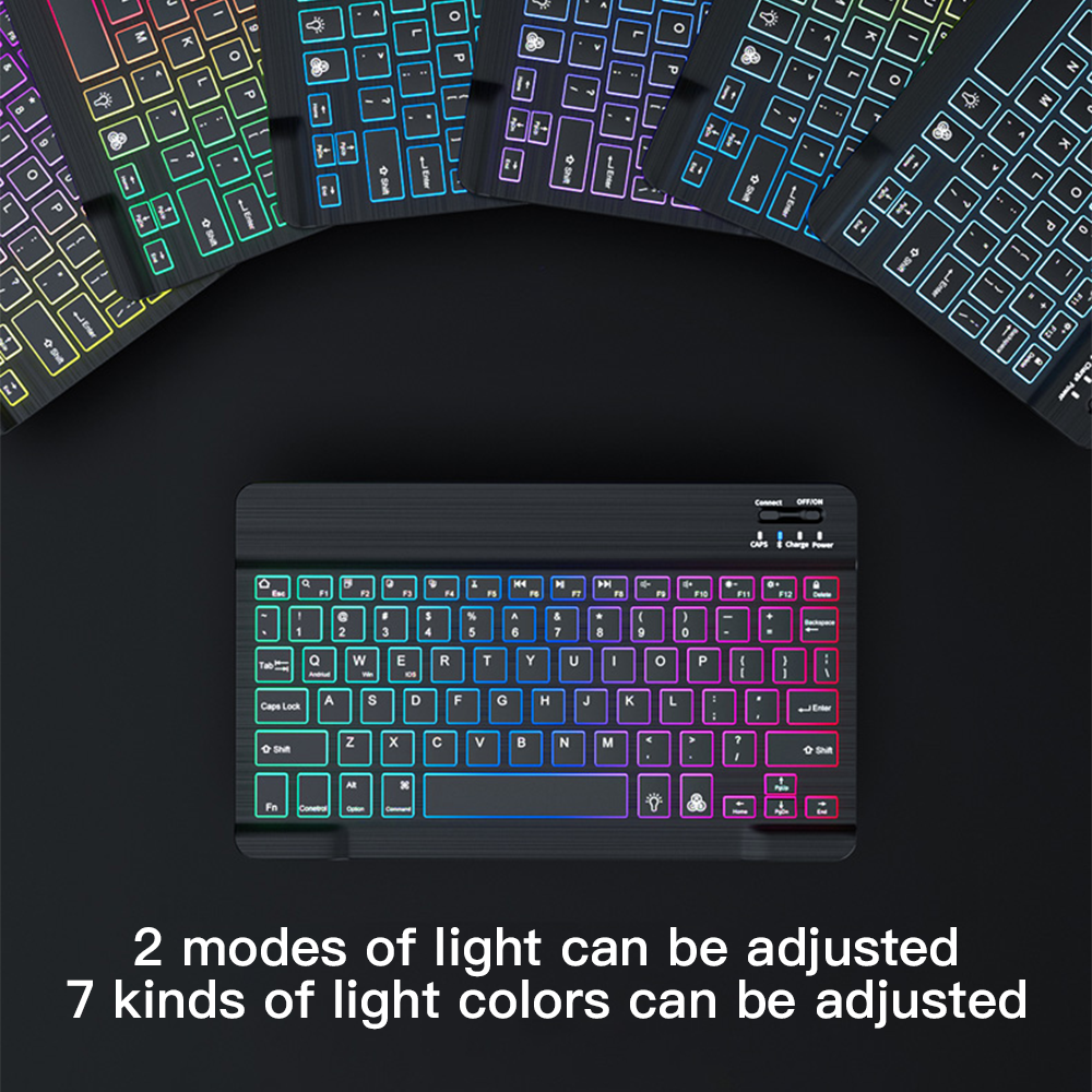 Backlit Backlight Bluetooth Ke - Tablet Accessories For Gaming 评论和价格