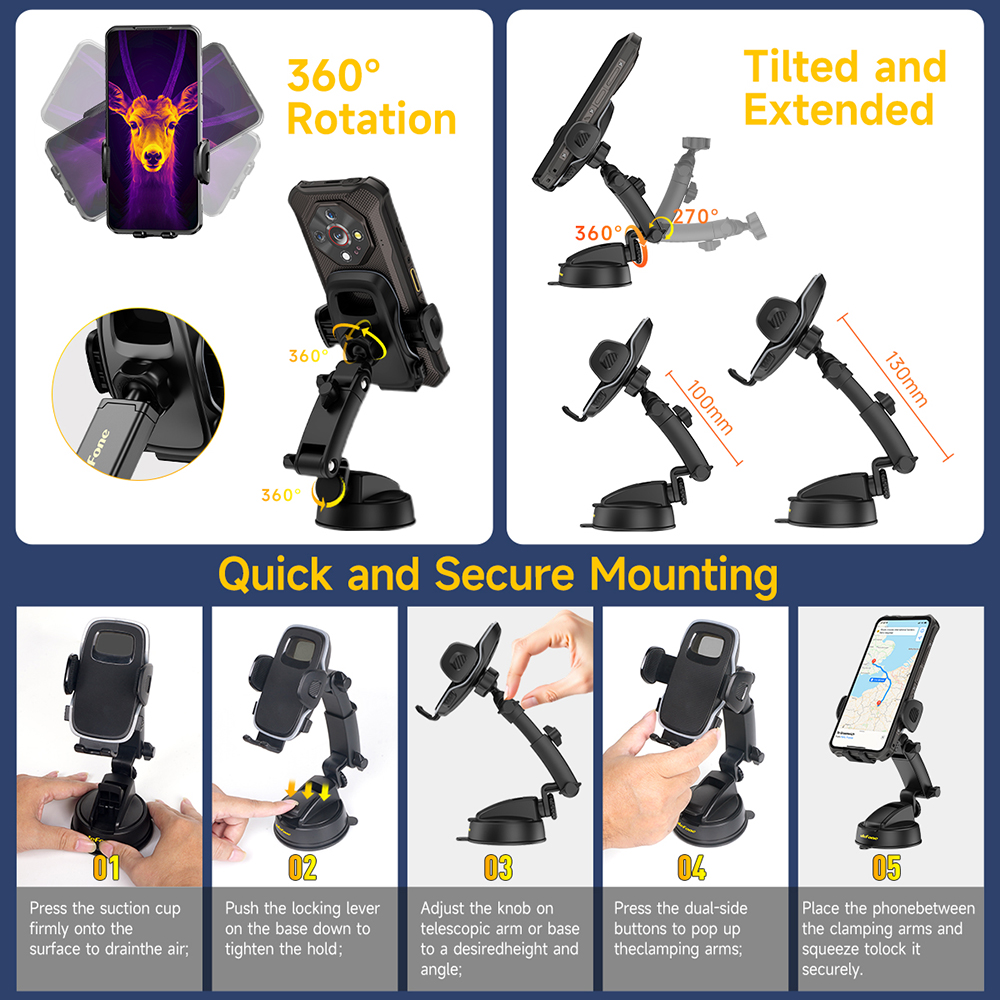Ulefone Armor Mount Next-Gen V - Ulefone Tablet Accessories 评论和价格