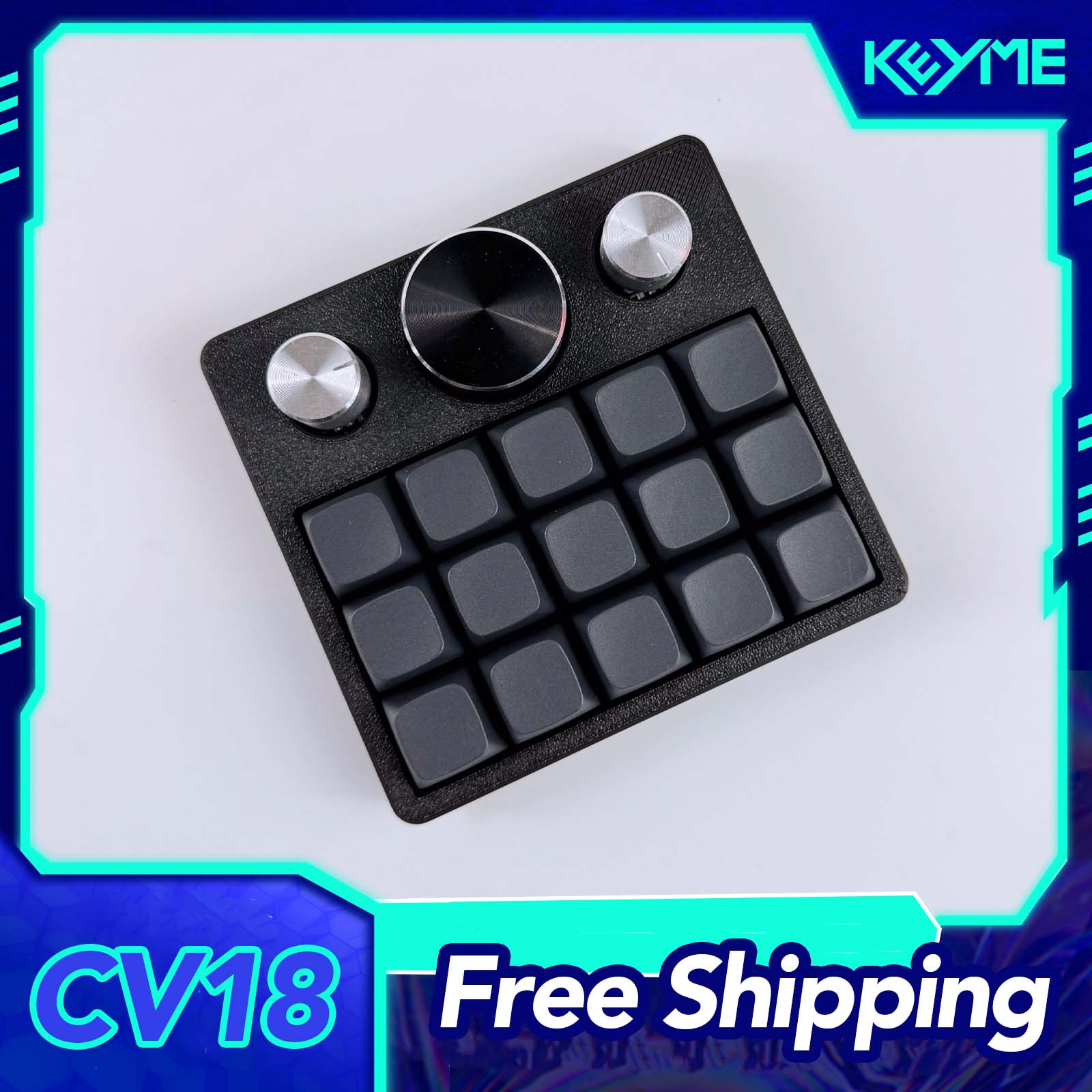 CV18 Wired Numberpad Hot Swap  - Tablet Accessories 3D Print 评论和价格