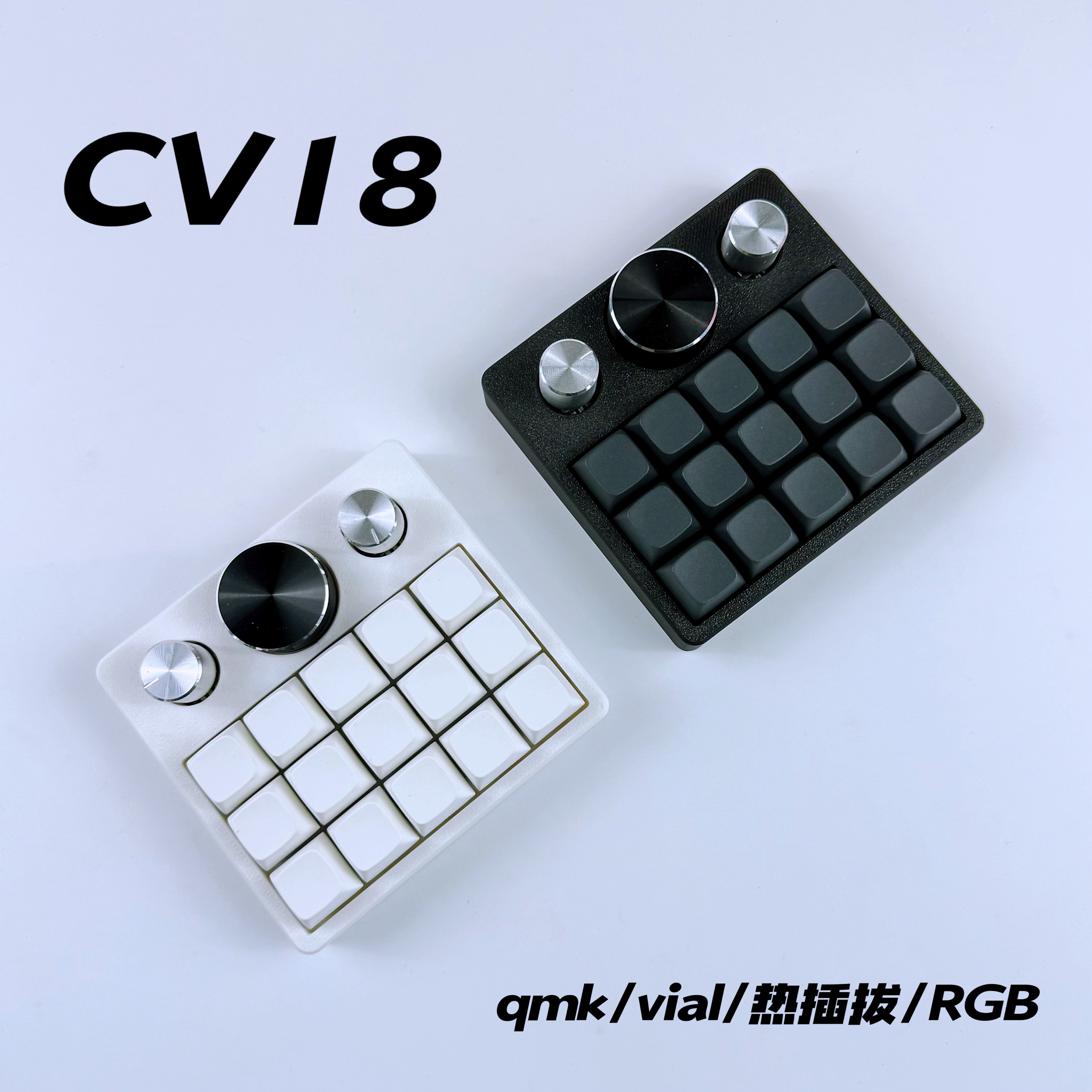 CV18 Wired Numberpad Hot Swap  - Tablet Accessories 3D Print 评论和价格