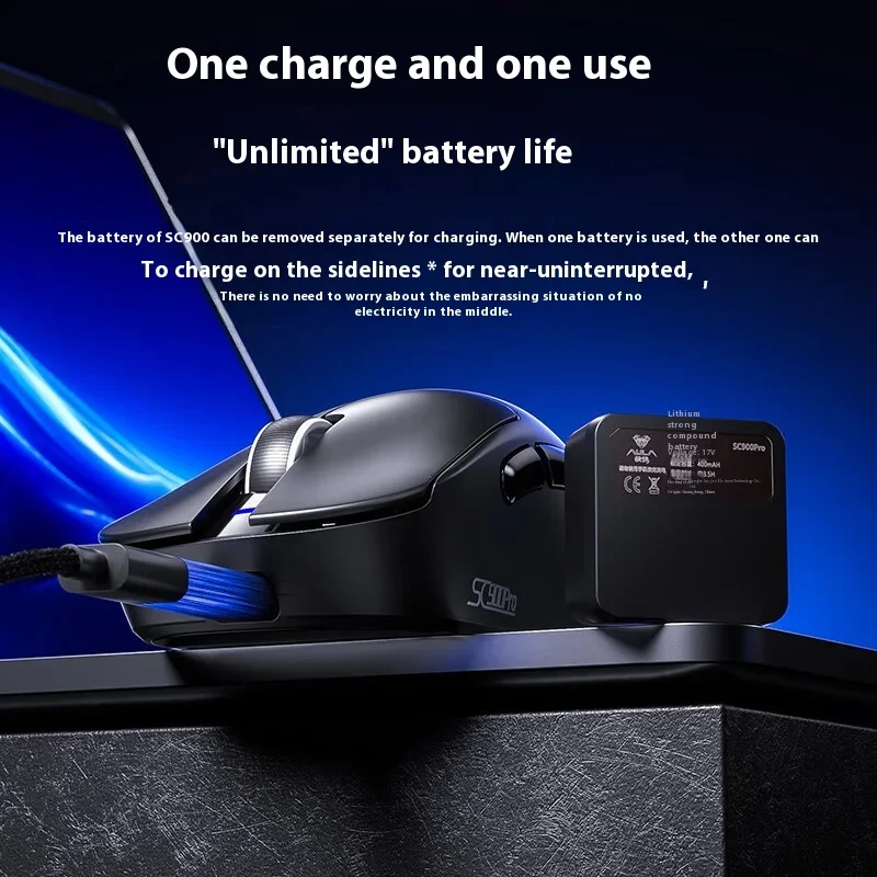 AULA SC900 Mouse Mouse Paw3950 - Tablet With All Accessories 评论和价格