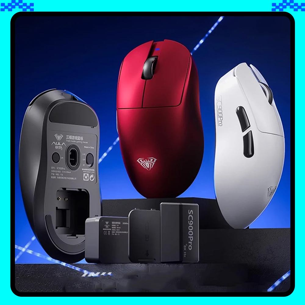 AULA SC900 Mouse Mouse Paw3950 - Tablet With All Accessories 评论和价格