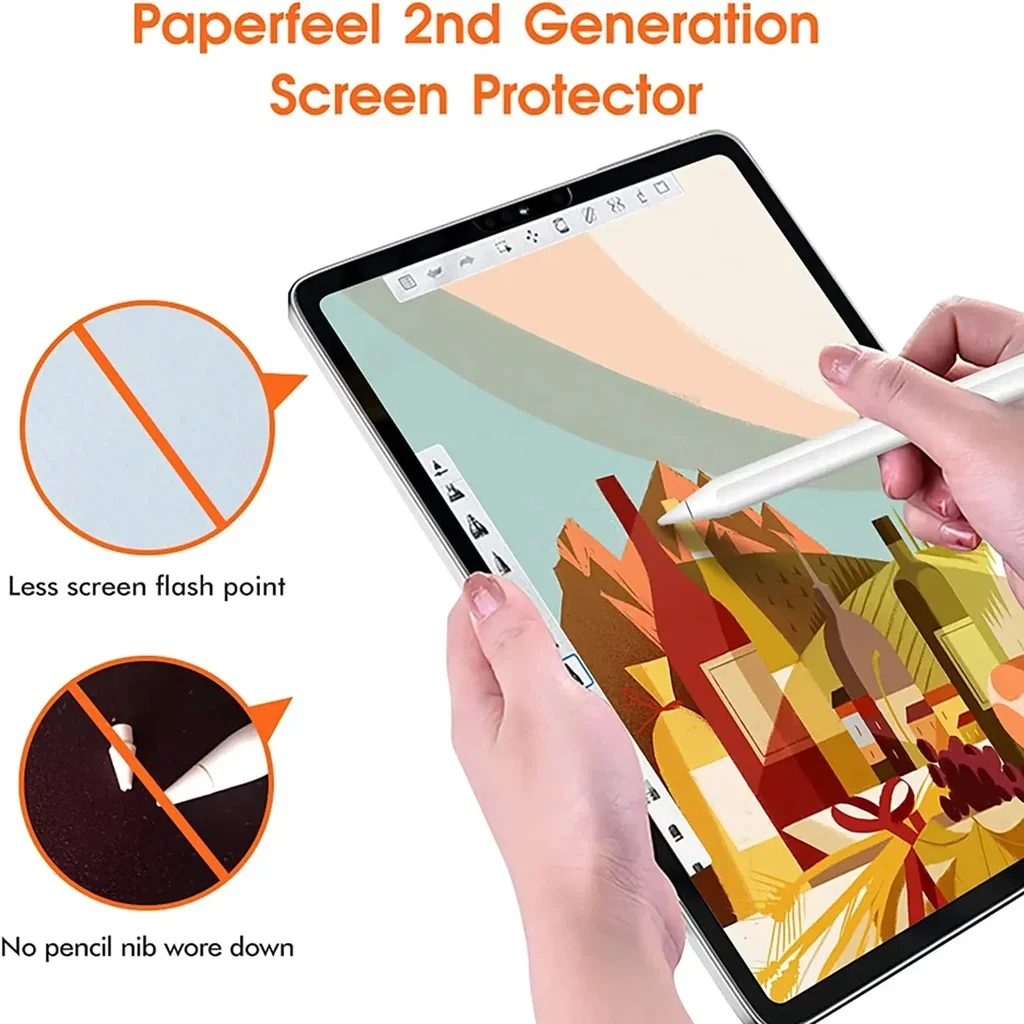 2PCS Paper Feel Screen Film fo - Samsung Tablet S10 Accessories 评论和价格