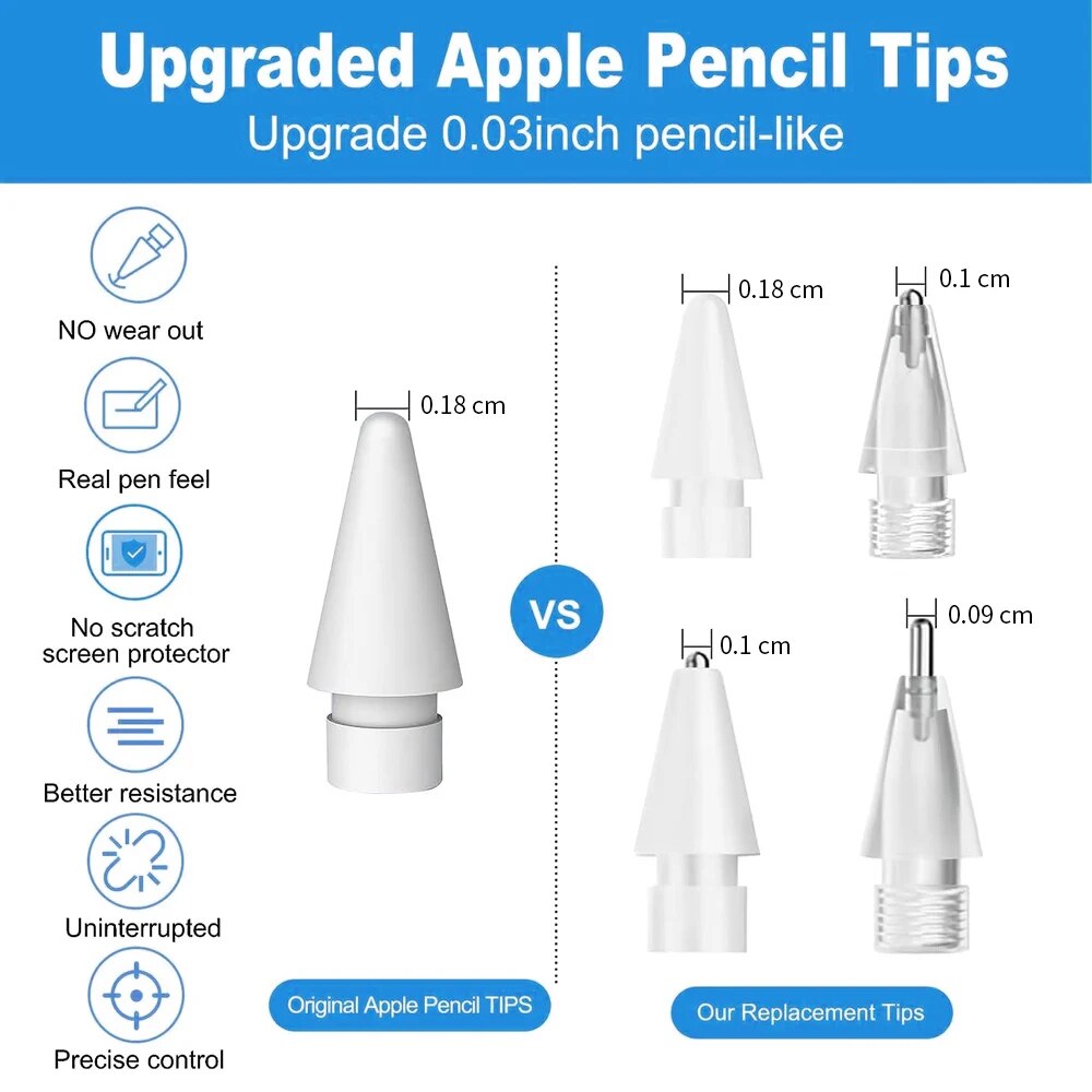 For Apple Pencil Pen Nib Penci - Pen Tablet Accessories 评论和价格
