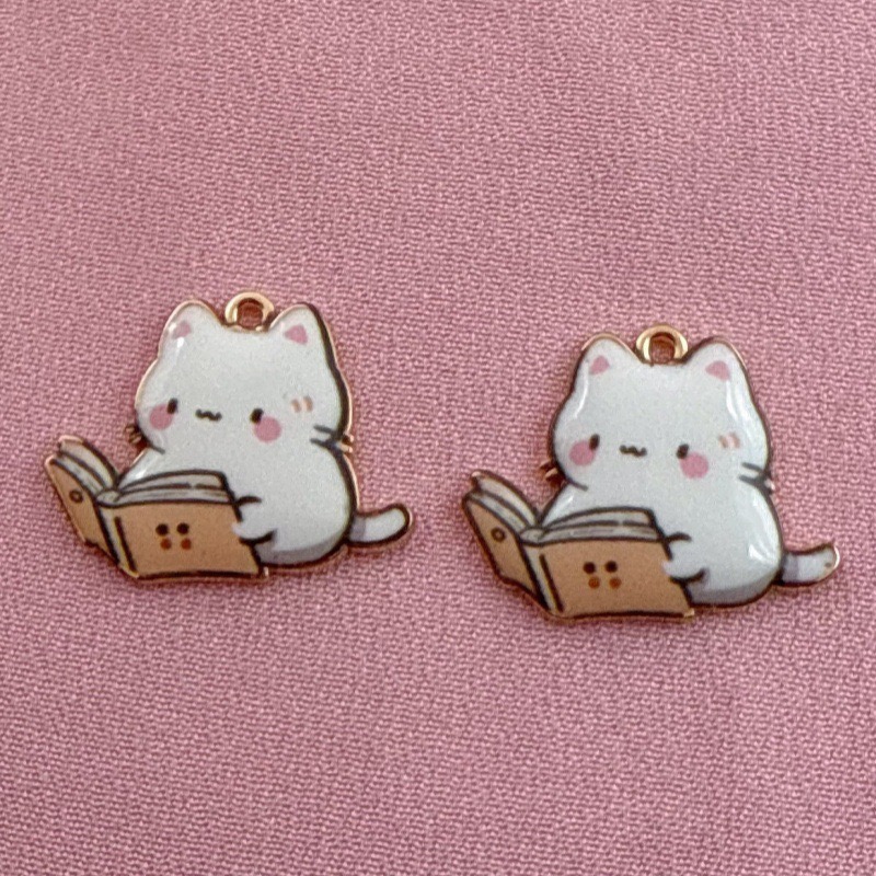 12pcs Cartoon Cute Alloy Print - Mobile & Tablet Accessories 评论和价格