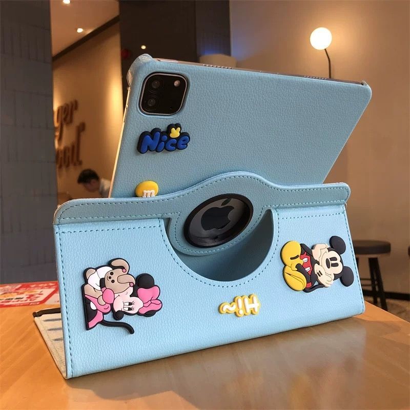 Cute Mickey Minnie Mouse IPad  - Tablet Accessories For Students 评论和价格