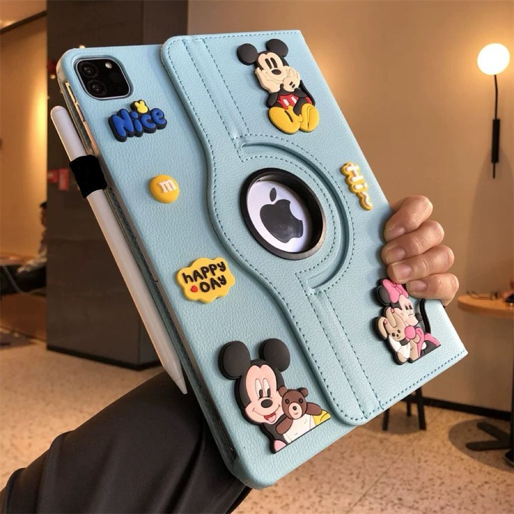Cute Mickey Minnie Mouse IPad  - Tablet Accessories For Students 评论和价格