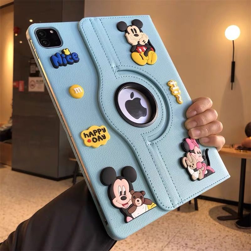 Cute Mickey Minnie Mouse IPad  - Tablet Accessories For Students 评论和价格