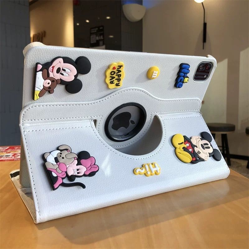 Cute Mickey Minnie Mouse IPad  - Tablet Accessories For Students 评论和价格