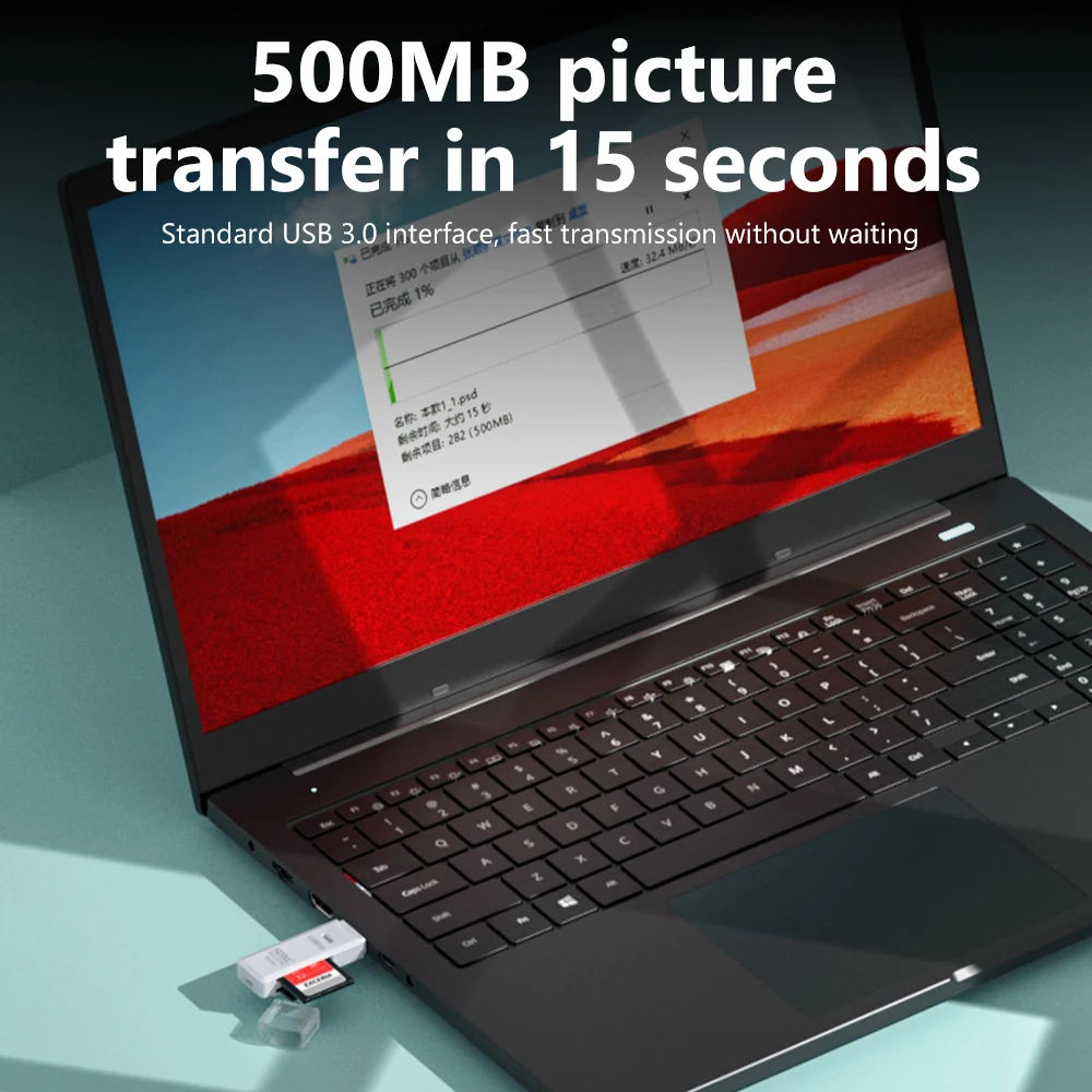 High-Speed 2-in-1 USB 3.0/2.0  - Microsd Card Tablet 评论和价格