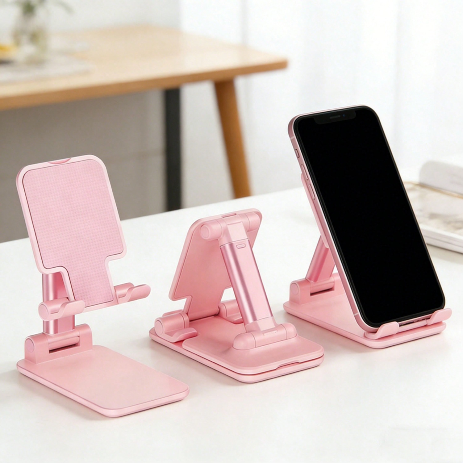 1pc Foldable Desktop Phone Hol - Tablet Accessory 评论和价格