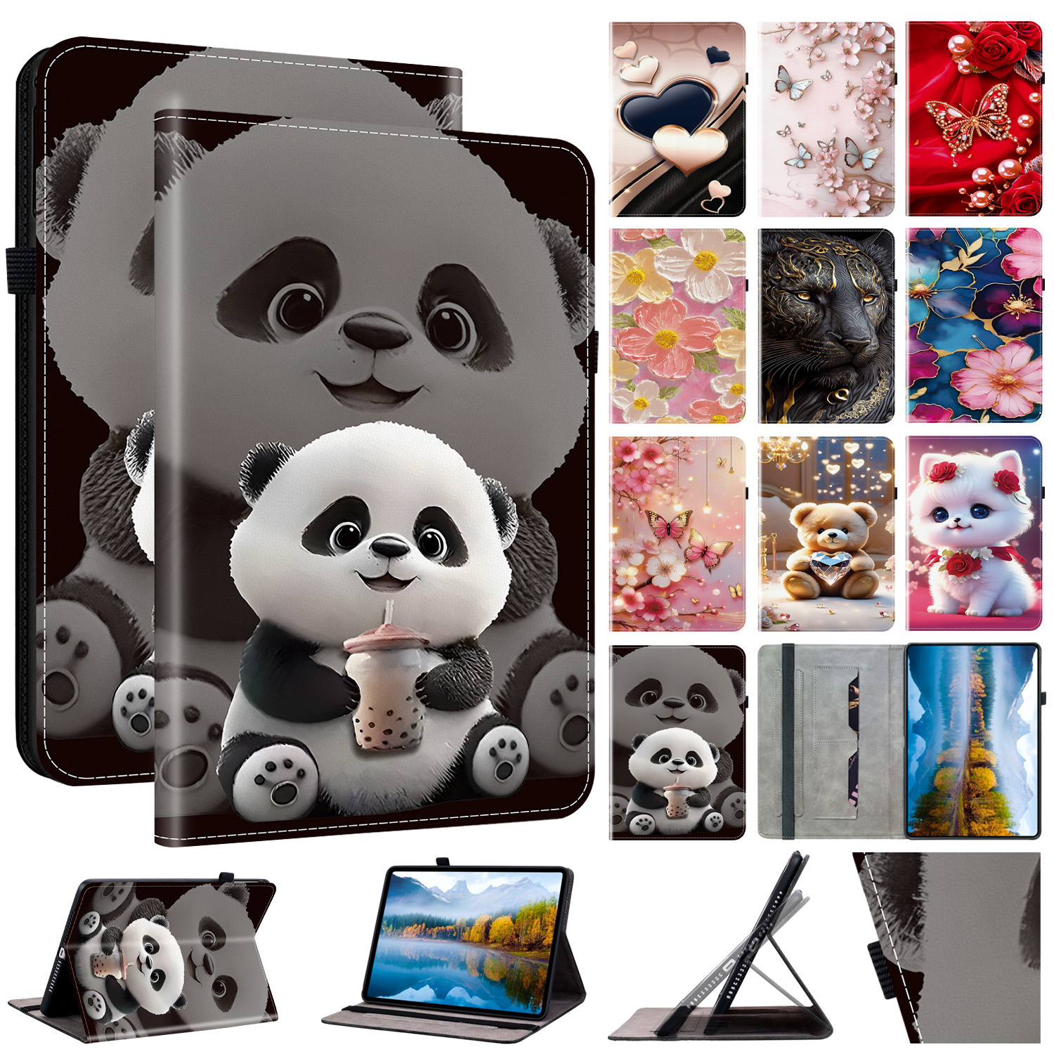 Leather Case For Realme Pad 2  - Realme Tablet Accessories 评论和价格